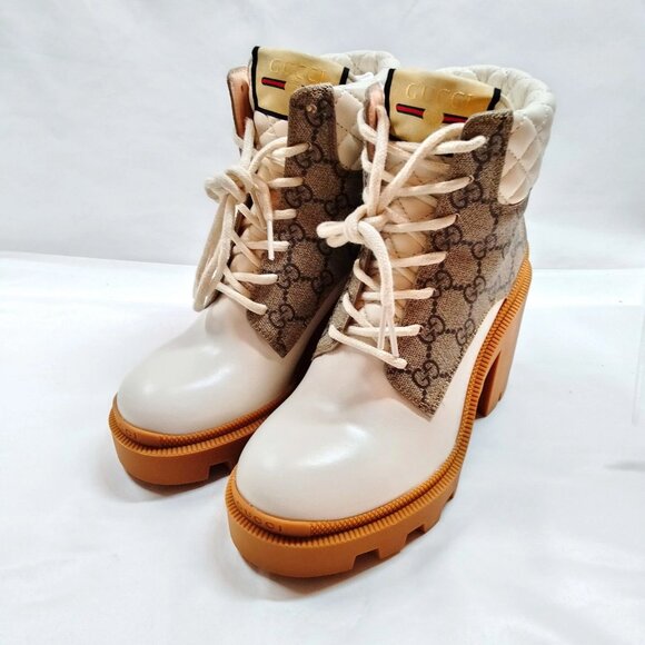 Gucci Boots Women Whites PVC mon-687-092125 - Picture 1 of 9